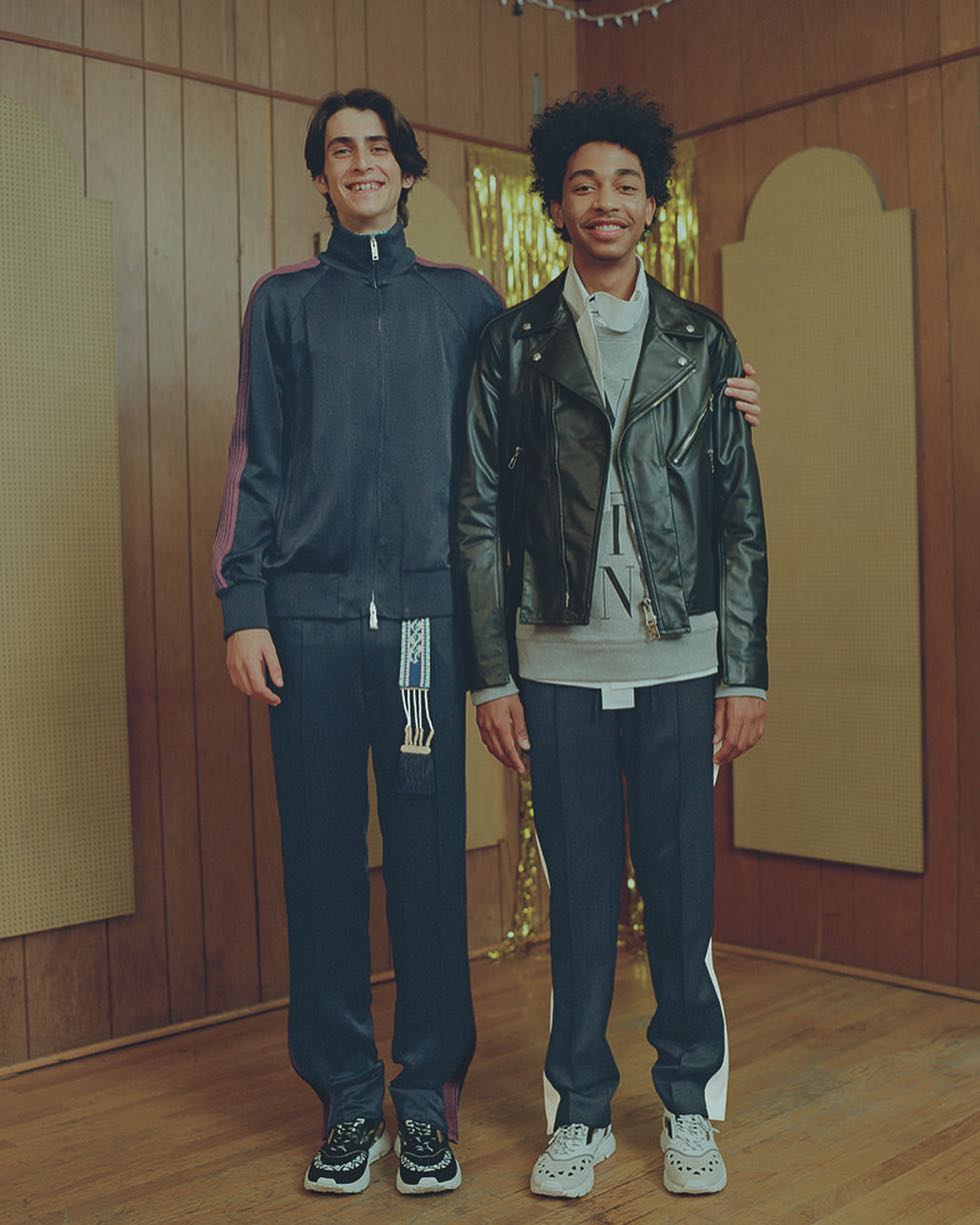 Sasha (@sashavgrape) and Idris (@iiddrriisss) for Barneys Man Spring 2018. Photography by Stef Mitchell and styling by Carlos Nazario. Hair by Shingo and make-up by Jen Myles. Thank you @whigdonsudow, @iiddrriisss, @gilettios, @ray.chandler and @walterpearce!