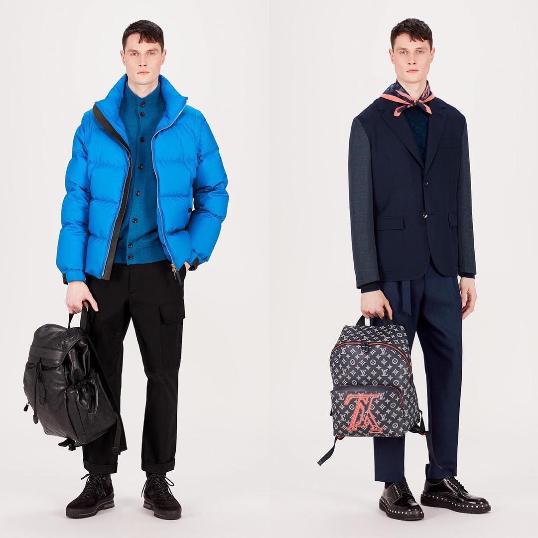 Andrew W (@andrew_westermann) for Louis Vuitton Pre-Fall 2018. Photography by Oscar Chang and styling by Hector Castro. Hair by Ramona Eschbach and make-up by Megumi Zlatoff.
