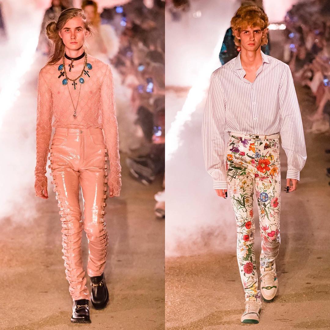 Mads (@mteglers) (exclusive) and Tom A (@tomattonmoore) for Gucci Cruise 2019. Thank you @lallo25, @barbaranicolicasting, @leilaanannacasting and @maddi_serra!