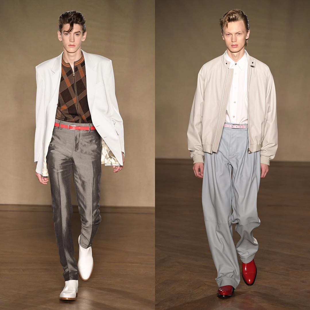 Alexander (@alexbrdy) and Jonas G (@jonasgloeer) for Paul Smith SS19. Styling by Max Pearmain. Thank you @barbaranicolicasting!