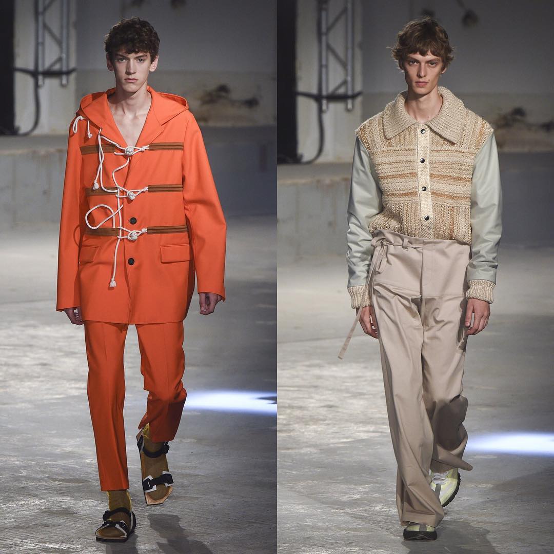 Alexander (@alexbrdy) and Leon D (@leondame) for Acne Studios SS19. Styling by Celestine Cooney. Thank you @pg_dmcasting and @arthurmejean!