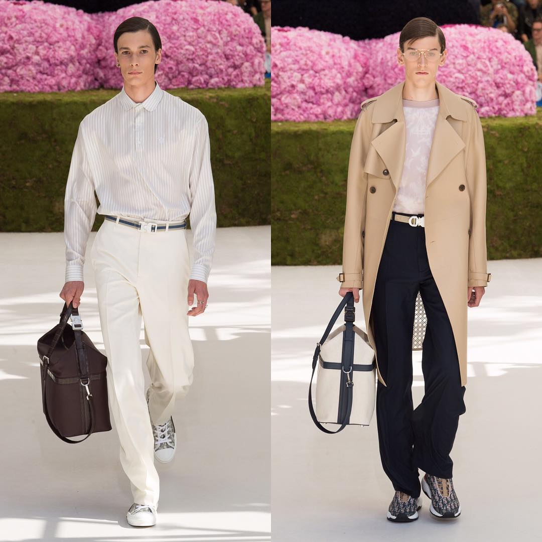 Anton J (@antonjaeger) and Alexander (@alexbrdy) for Dior Homme SS19. Styling by Melanie Ward. Thank you @mrkimjones and @shelleydurkancasting!