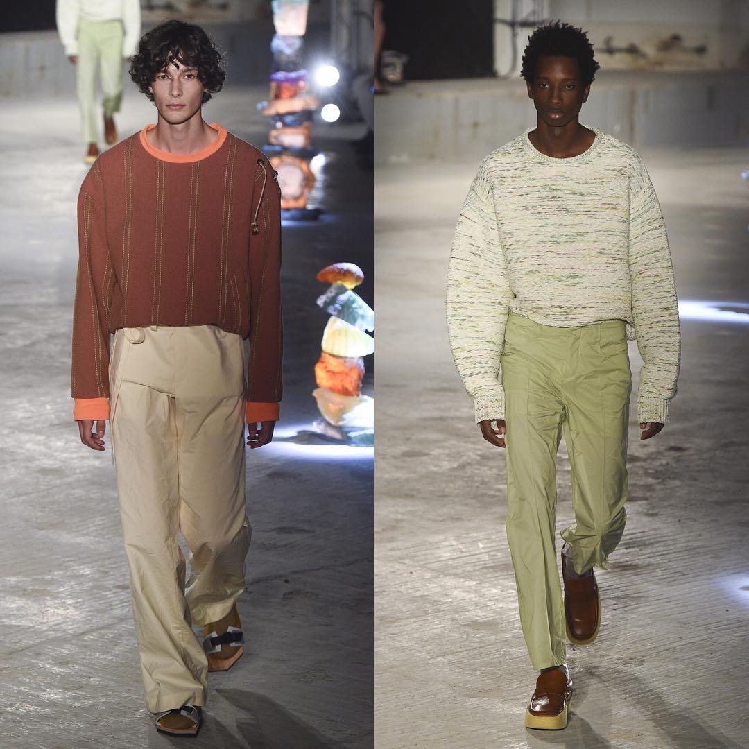Anton J (@antonjaeger) and Benoit (@bryann_williams) for Acne Studios SS19. Styling by Celestine Cooney. Thank you @pg_dmcasting and @arthurmejean!