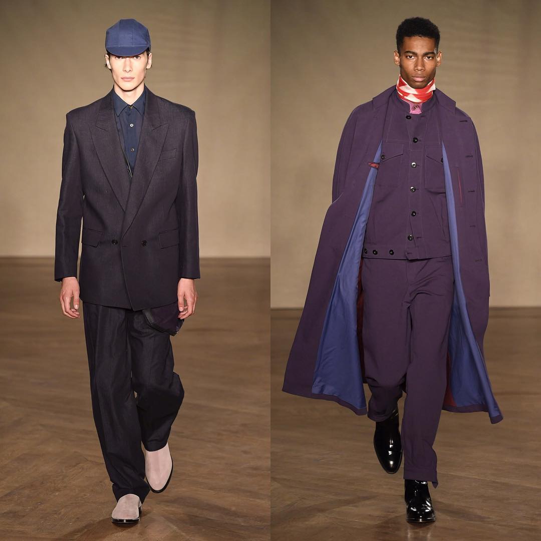 Anton J (@antonjaeger) and Keiron (@kcaynes) for Paul Smith SS19. Styling by Max Pearmain. Thank you @barbaranicolicasting!