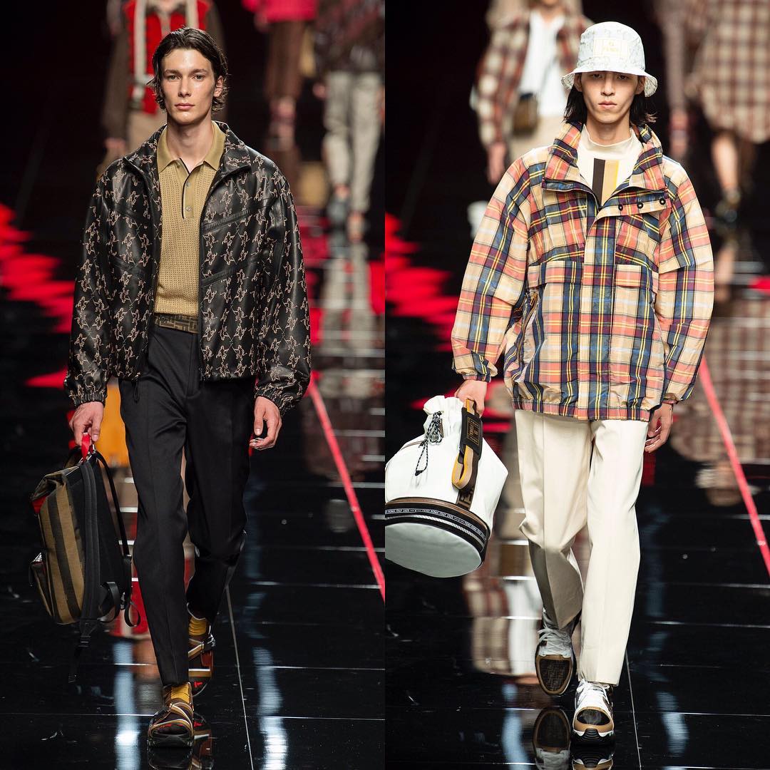 Anton J (@antonjaeger) and Na (@na___c) for Fendi SS19. Styling by Julian Ganio. Thank you @pg_dmcasting, @samuel_ellis and @arthurmejean!