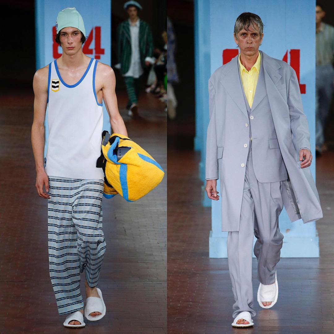 Anton J (@antonjaeger) and Steve F (@sfoxofs) for Marni SS19. Styling by Michele Rafferty. Thank you @asliceofbambi and @midlandagency!