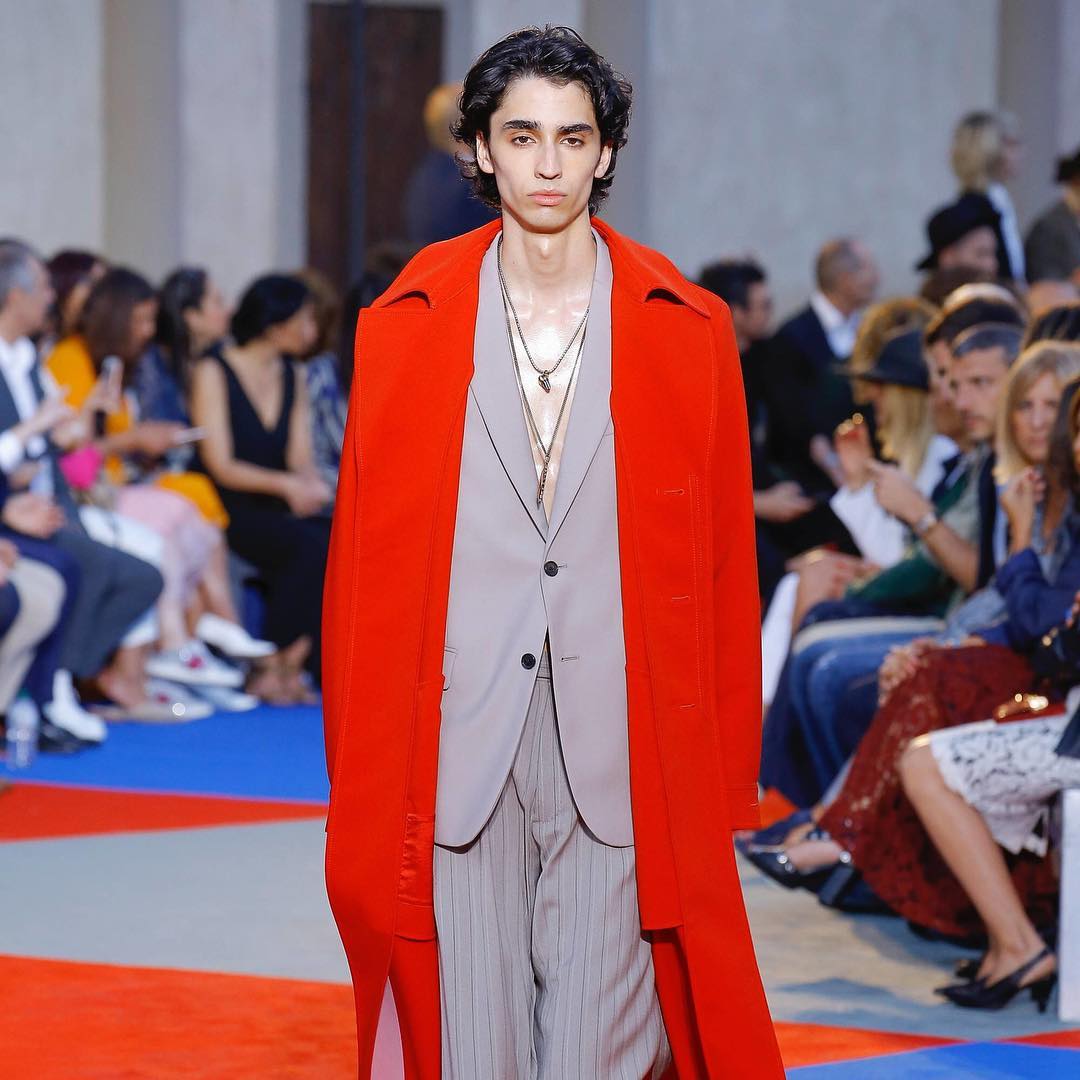 Aramish (@aramishmangi) for Roberto Cavalli SS19. Styling by Carlos Nazario. Thank you @paul_surridge!