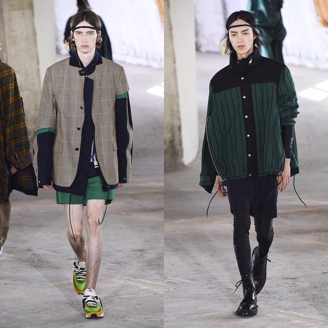 Benno (@bennobulang) and Na (@na___c) for Sacai SS19. Styling by Karl Templer. Thank you @emperor.lee!