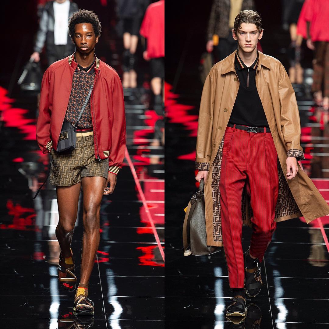 Benoit (@bryann_williams) and Alexander (@alexbrdy) for Fendi SS19. Styling by Julian Ganio. Thank you @pg_dmcasting, @samuel_ellis and @arthurmejean!