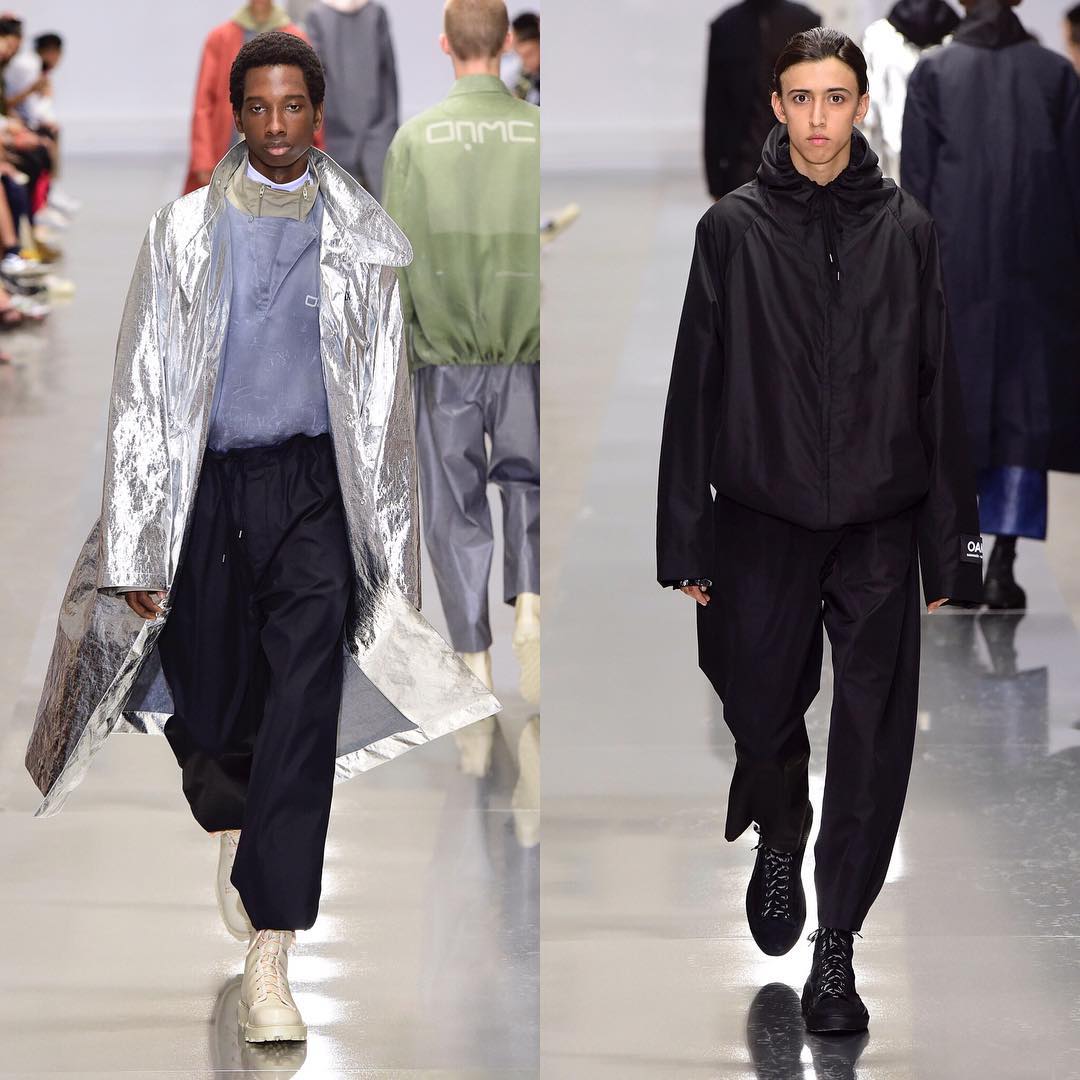 Benoit (@bryann_williams) and Jude (@jude.fo) for OAMC SS19. Styling by Bridie Gilbert. Thank you @lukemeier16 and @arqa_cast!