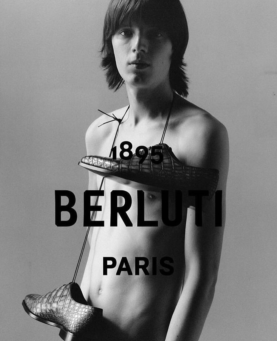 Ewan (@ewanmurray) for Berluti's first campaign under @kris_van_assche's Artistic Direction. Photography by Jamie Hawkesworth and styling by Mauricio Nardi. Hair by Anthony Turner and make-up by Lynsey Alexander. Thank you @pg_dmcasting and @arthurmejean!