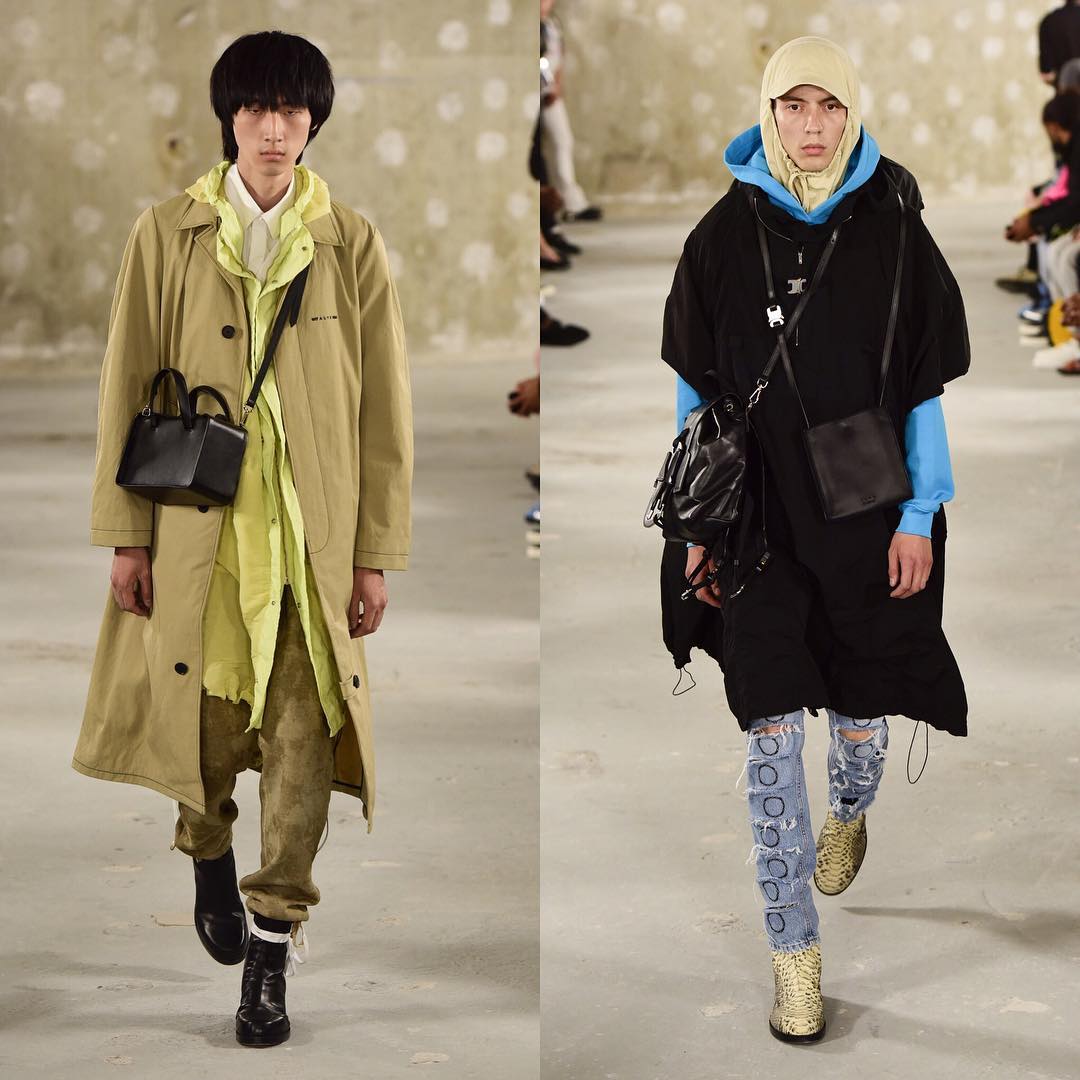 Han Ji (@hannxji) and Wim (@yungwimli) for Alyx SS19. Thank you @matthewmwilliams and @svea_g!