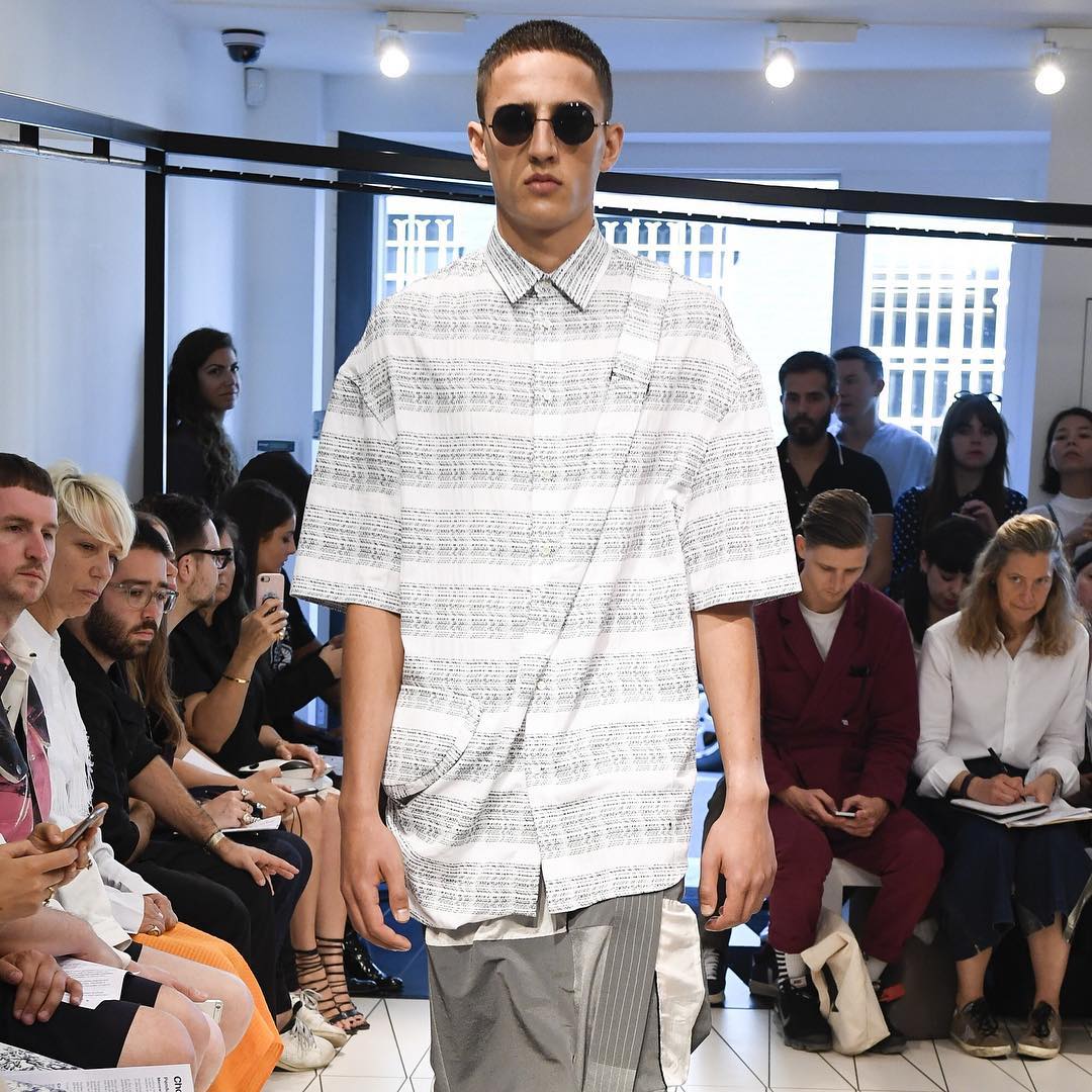 Haris K (@bigduttykhan) for Chalayan SS19. Styling by Jodie Barnes. Thank you @rebeccaknoxcasting!