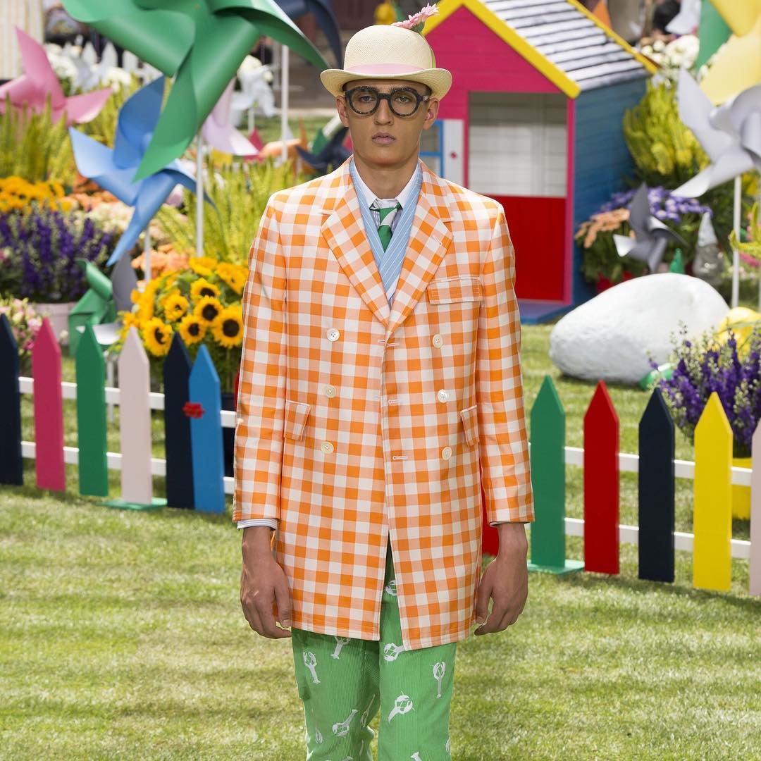 Haris K (@bigduttykhan) for Thom Browne SS19. Thank you @alexandrasandbergcasting!