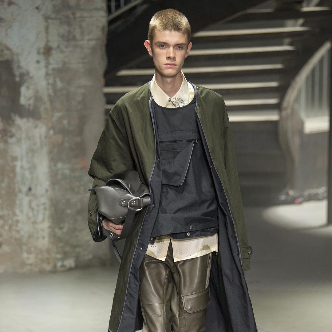 Huub (@huubkooijman) for Lanvin SS19. Styling by Sarah Richardson. Thank you @arqa_cast!