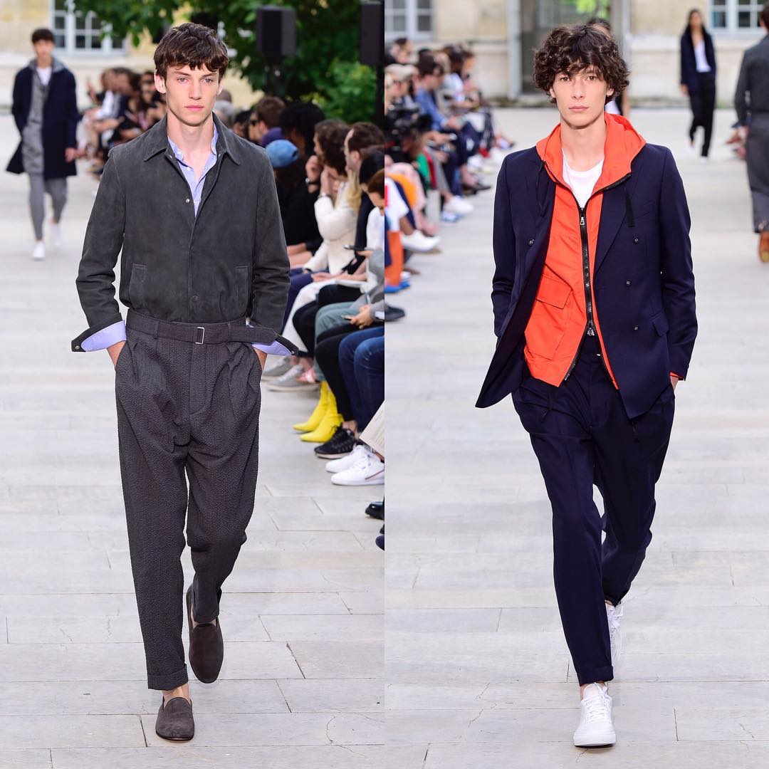 Jakob Z (@objakob) and Anton J (@antonjaeger) for Officine Générale SS19. Styling by Benoit Bethume. Thank you @paullouisor!