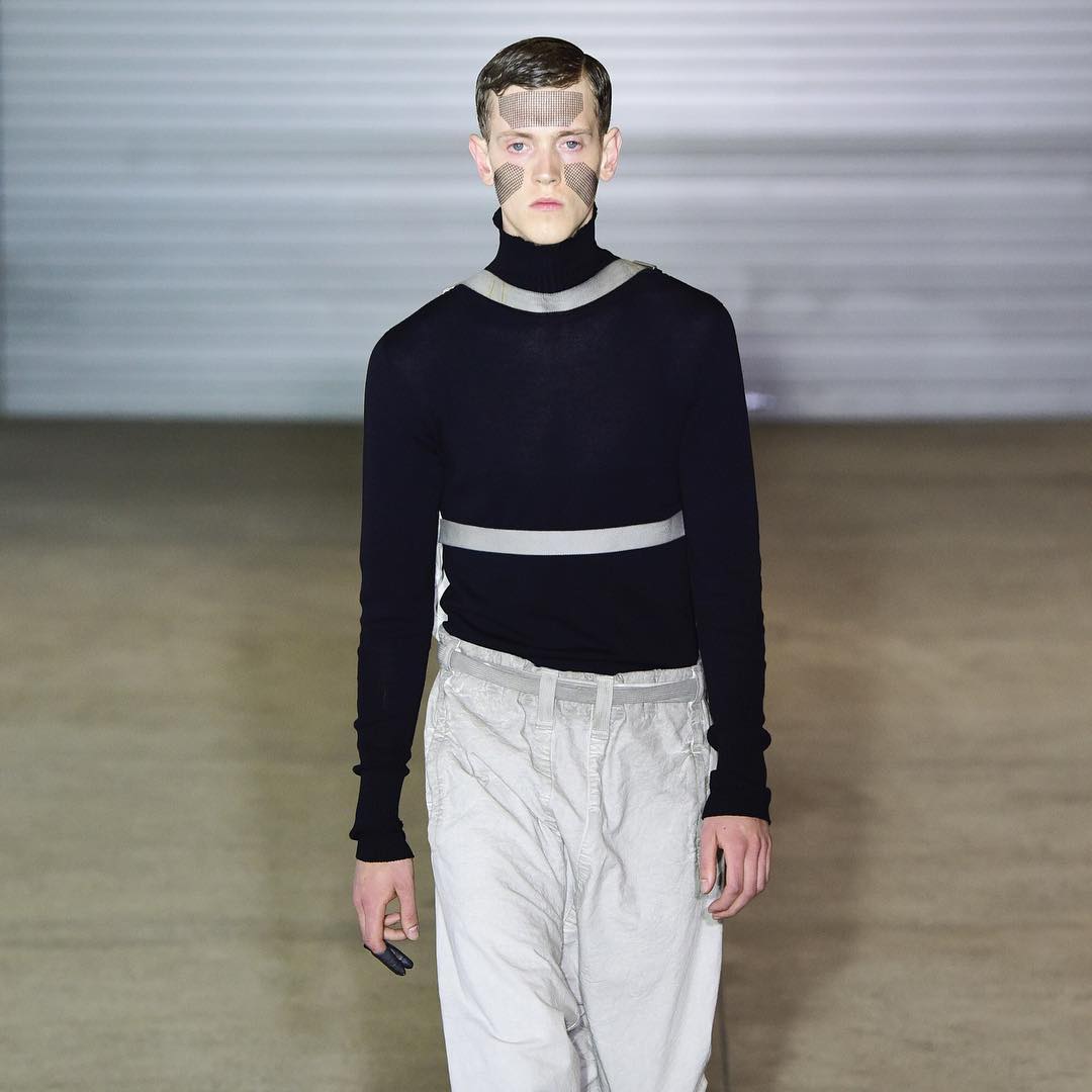 Jesse T (@jesse_tyrrell) for Boris Bidjan Saberi SS19. Thank you @twobirdscasting!
