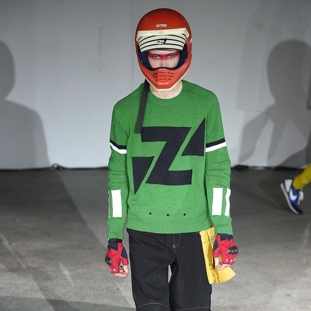 Jesse T (@jesse_tyrrell) for Undercover SS19. Thank you @shelleydurkancasting!