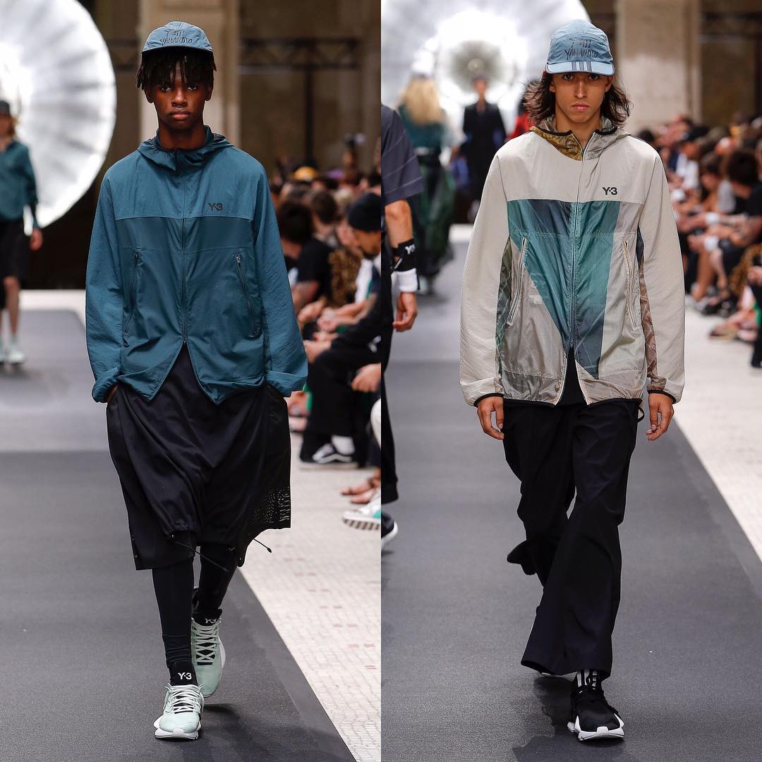 Jocelino (@dadijho) and Jude (@jude.fo) for Y-3 SS19. Thank you @angusctmunro and @lizgoldson!