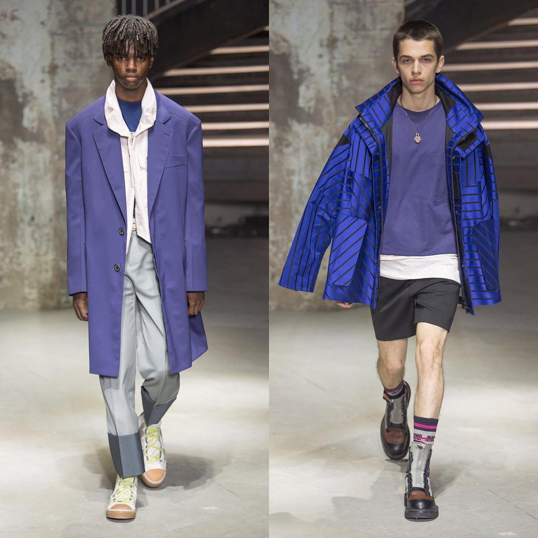 Jocelino (@dadijho) and Lupo (@lupodanslamatrix) for Lanvin SS19. Styling by Sarah Richardson. Thank you @arqa_cast!