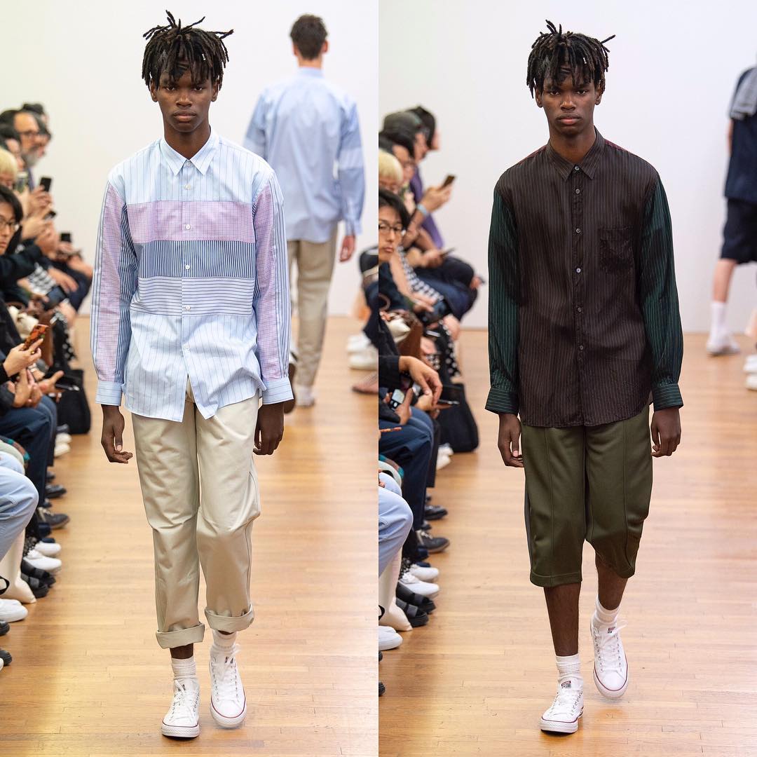Jocelino (@dadijho) for Comme des Garçons Shirt SS19.