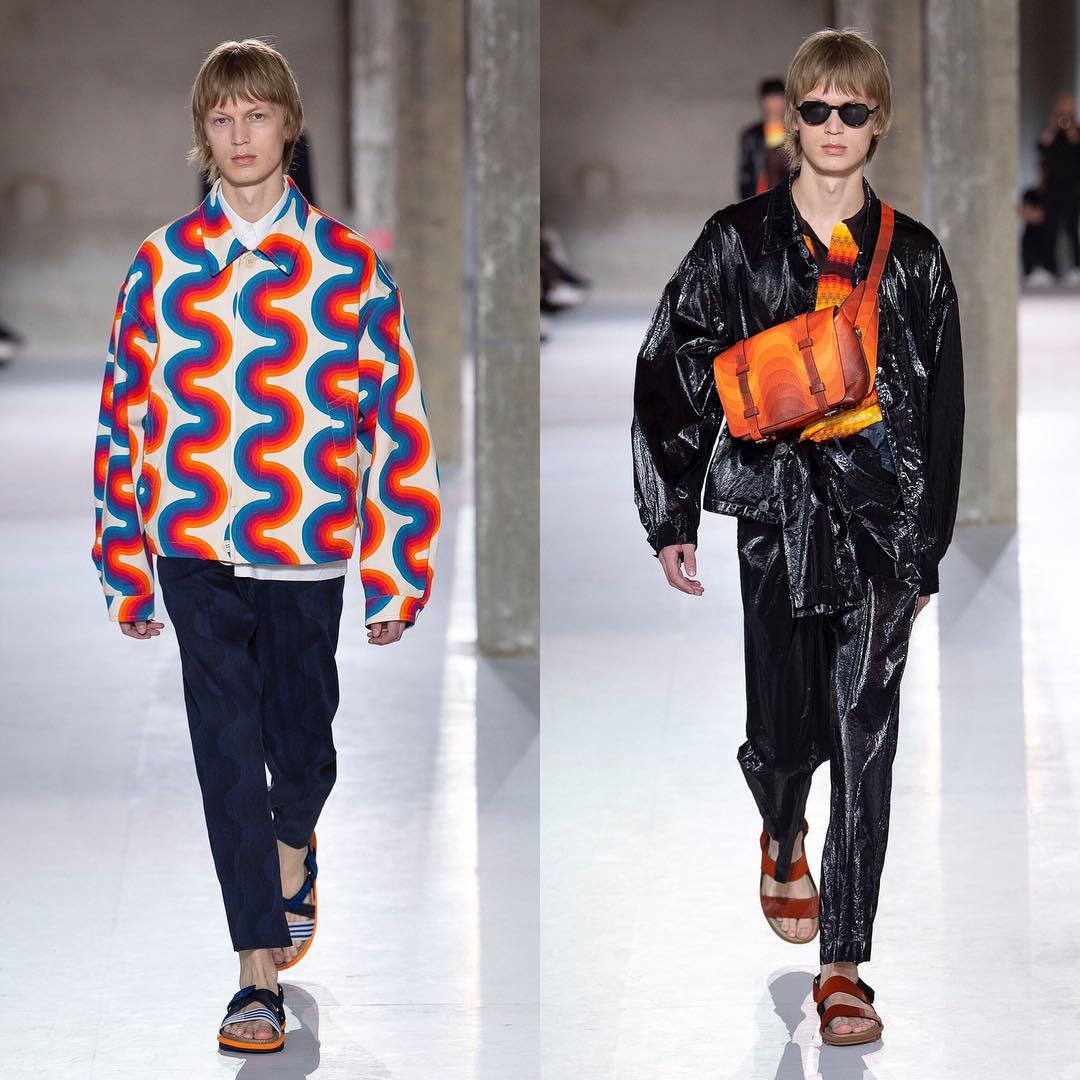 Jonas G (@jonasgloeer) for Dries Van Noten SS19. Styling by Nancy Rhode. Thank you @janvh!