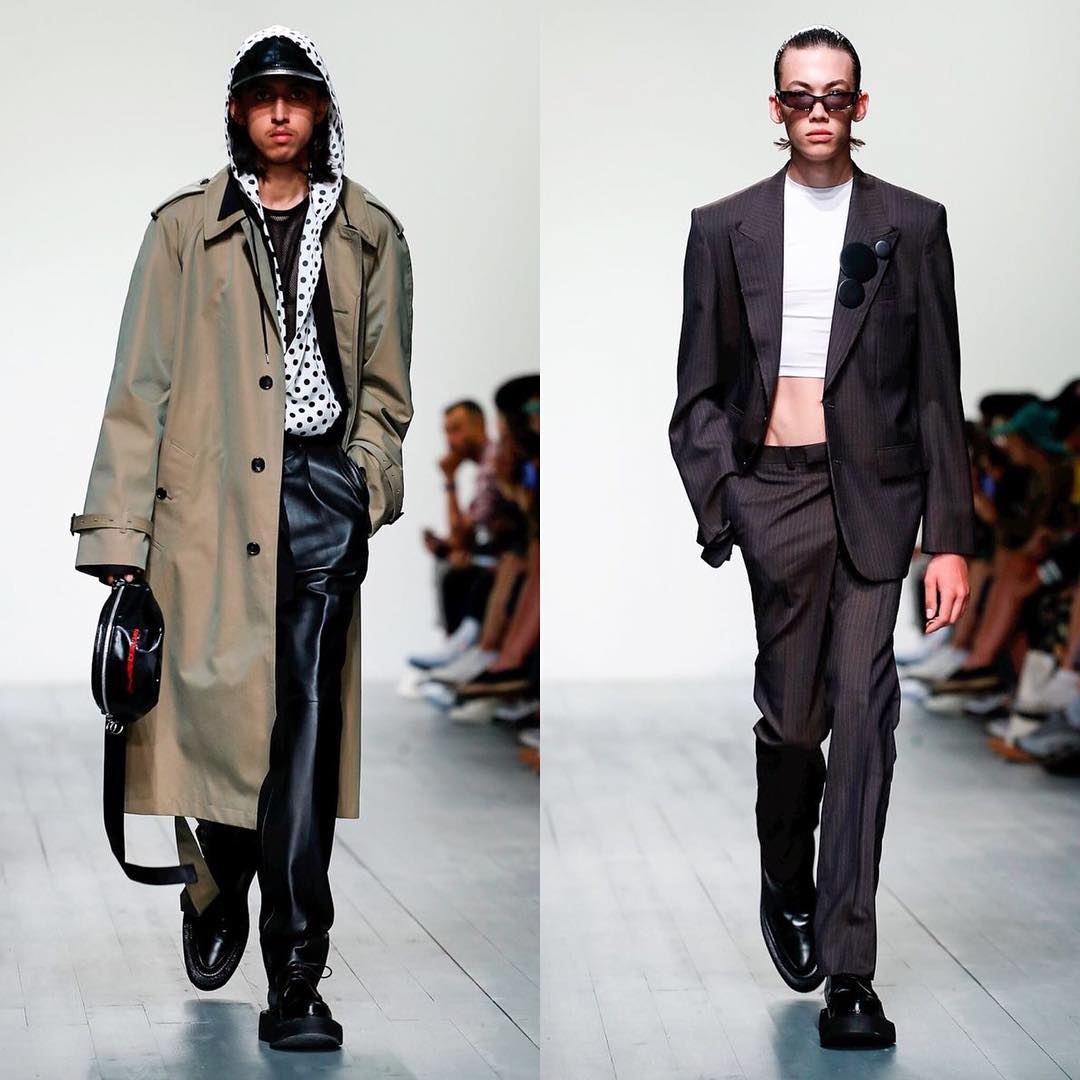 Jude (@jude.fo) and Magnus for John Lawrence Sullivan SS19. Styling by Anna Pesonen. Thank you @troyfuss!
