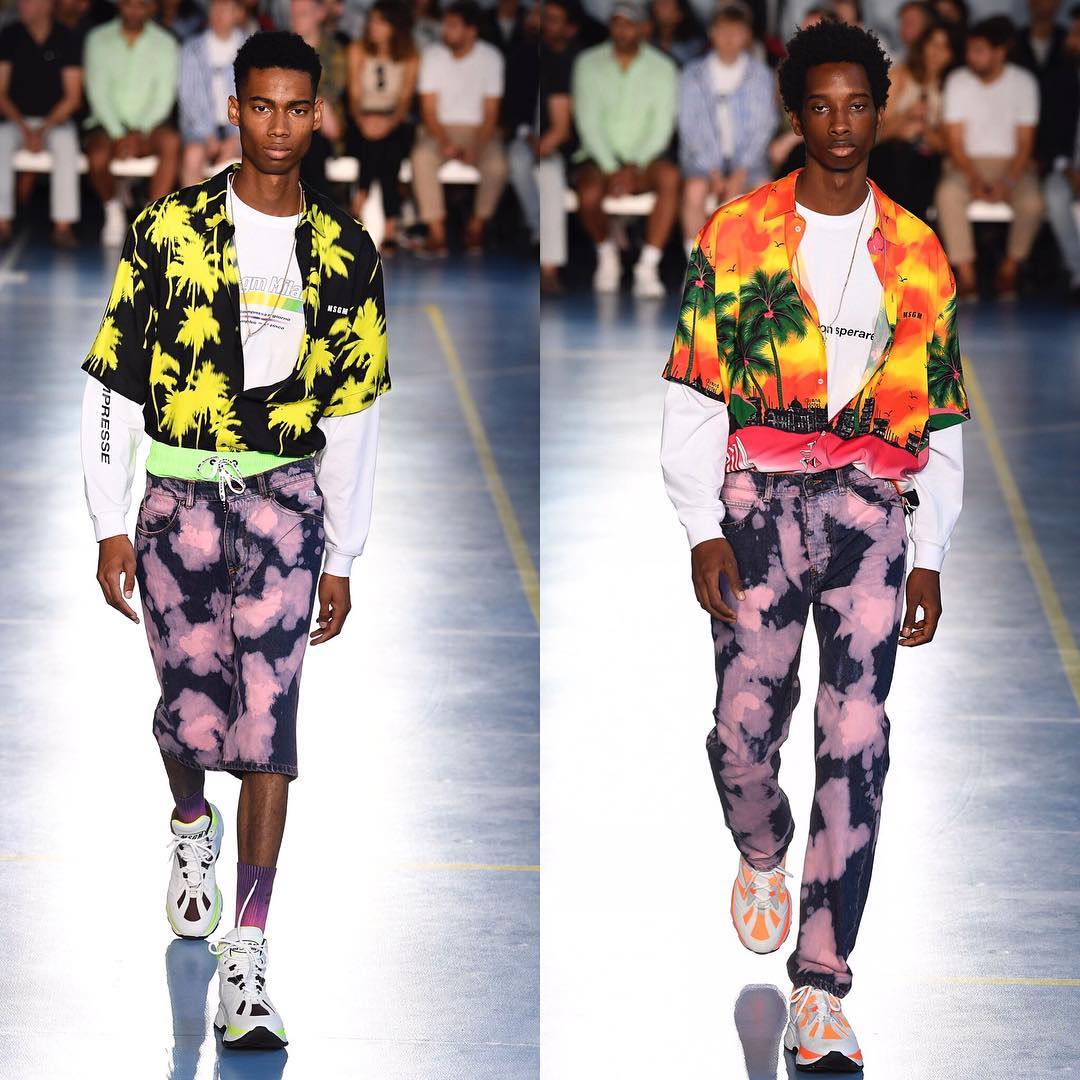 Keiron (@kcaynes) and Benoit (@bryann_williams) for MSGM SS19. Styling by Luke Day. Thank you @barbaranicolicasting!