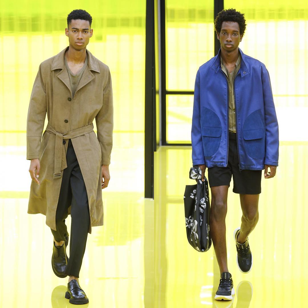 Keiron (@kcaynes) and Benoit (@bryann_williams) for Neil Barrett SS19. Styling by Katy England. Thank you @noahtshelley and @svea_g!