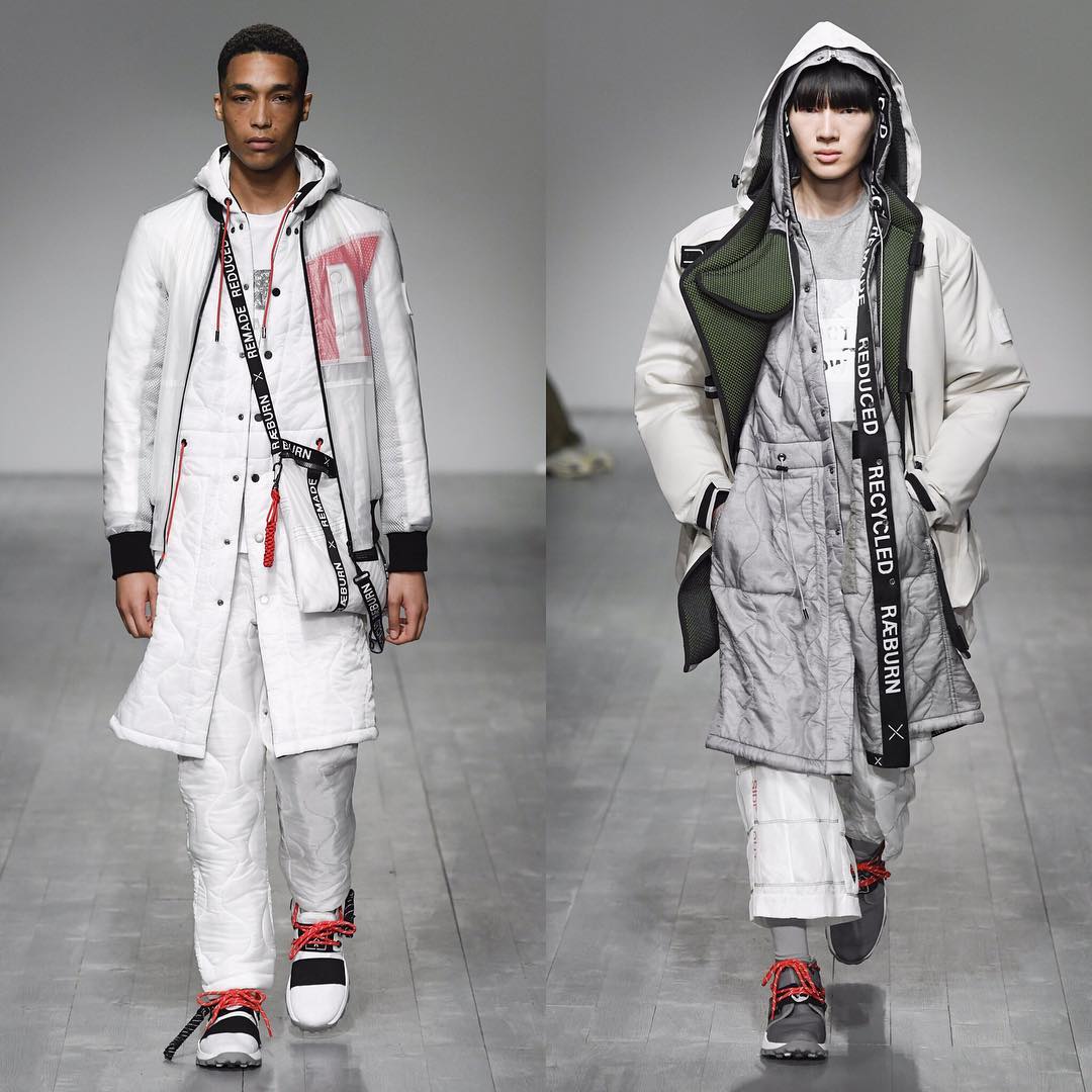 Luke (@lukeybearrr) and Eun Sang (@eunsang6) for Christopher Raeburn SS19. Thank you @ben_grimes_casting!