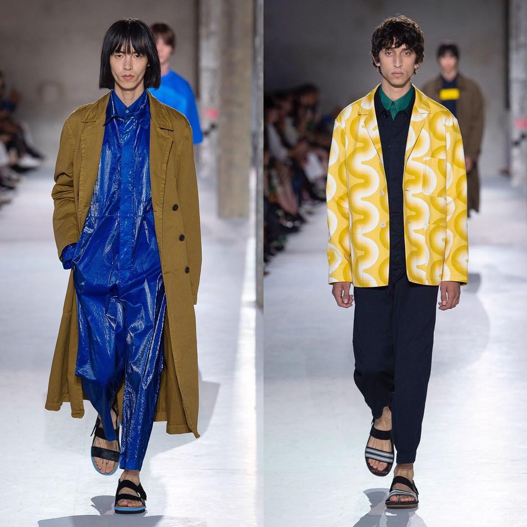 Na (@na___c) and Raad (@raadstergram) for Dries Van Noten SS19. Styling by Nancy Rhode. Thank you @janvh!