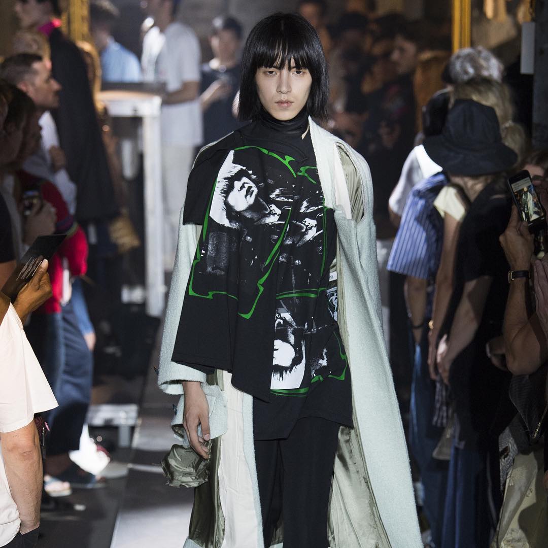Na (@na___c) for Raf Simons SS19. Thank you @ashleybrokaw!