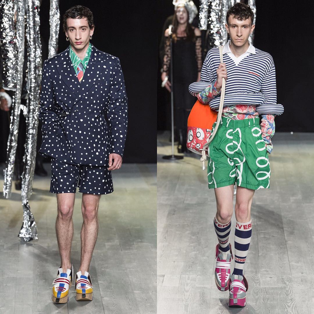 Said (@saeed.ealise) and Dominic (@domhuckbody) for Charles Jeffrey Loverboy SS19. Thank you @aamo_casting!