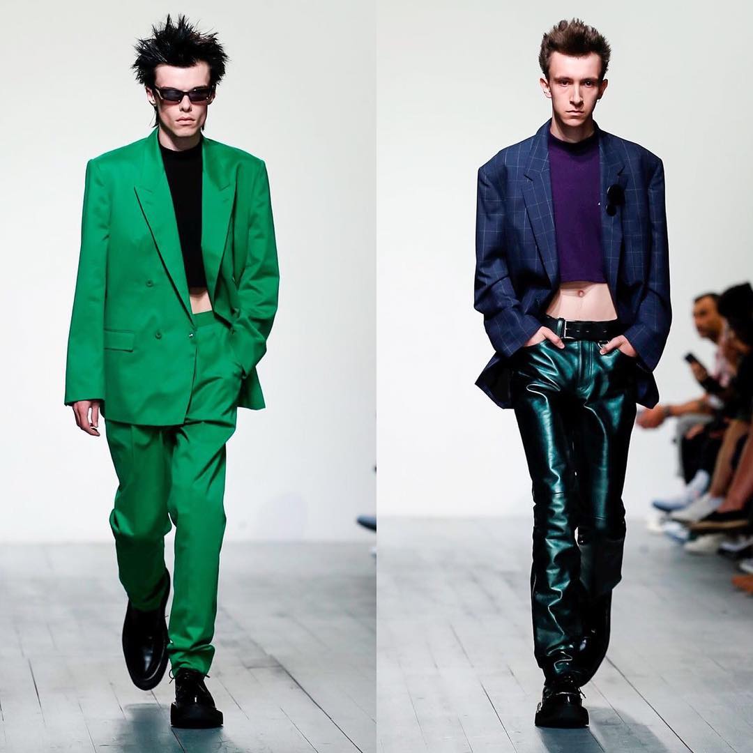 Sam (@smknll) and Dominic (@domhuckbody) for John Lawrence Sullivan SS19. Styling by Anna Pesonen. Thank you @troyfuss!