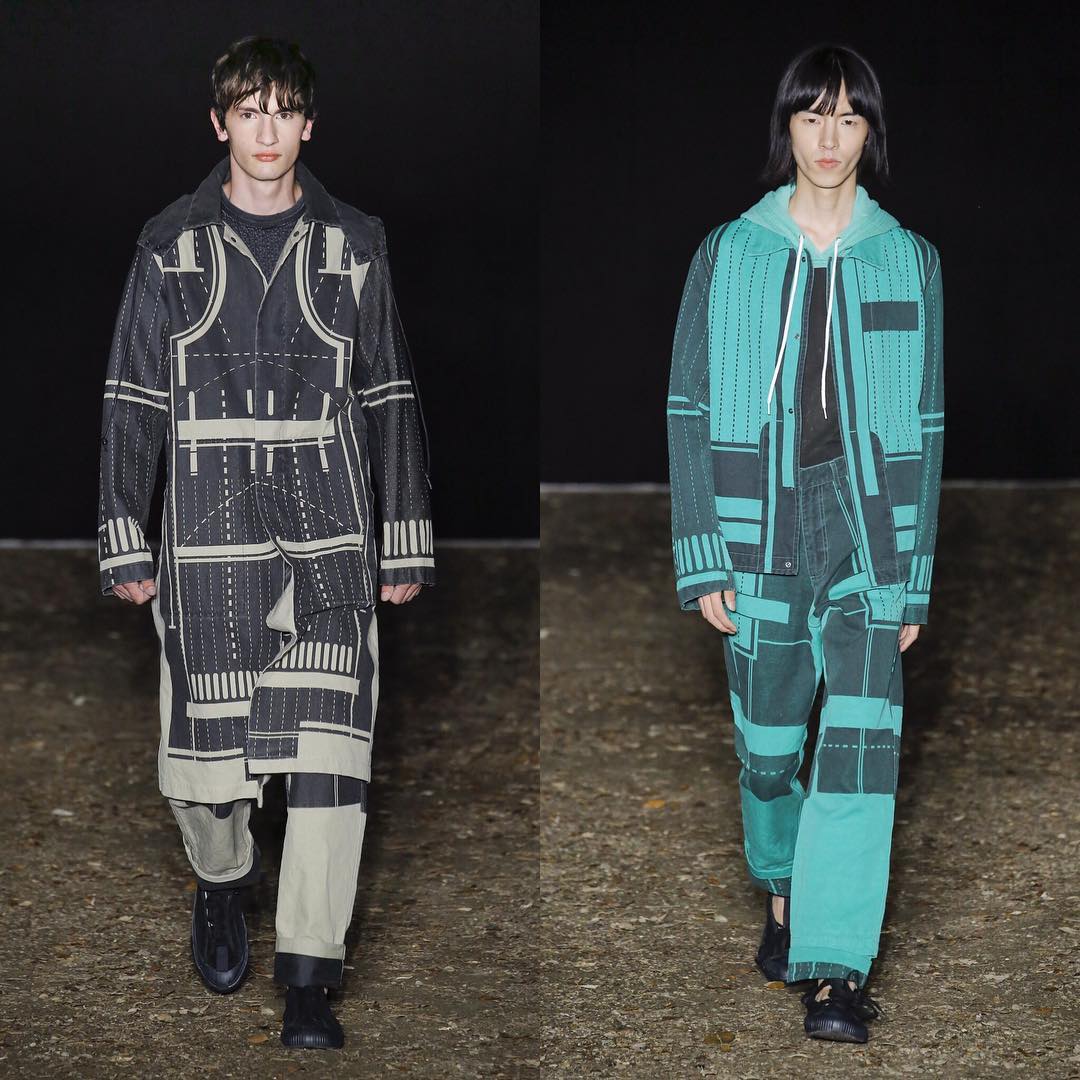 Tobias M and Na (@na___c) for Craig Green SS19. Styling by Robbie Spencer. Thank you @arianna_pradarelli!