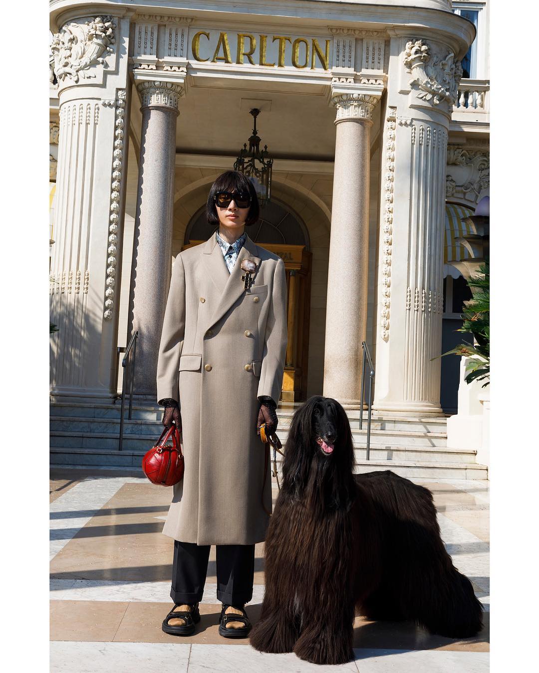 Eun Sang (@eunsang6) for Gucci Cruise 2019 by Alessandro Michele. Photography by Martin Parr and styling by Jonathan Kaye. Hair by Alex Brownsell and make-up by Niamh Quinn.
