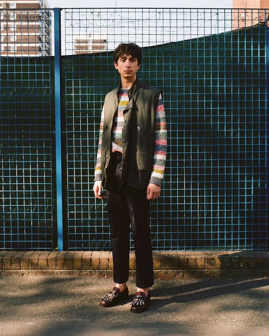 Raad (@raadstergram) for Burberry Pre-Fall 2018. Photography by Laurence Ellis and styling by Susie Miller. Hair by Davide Barbieri.