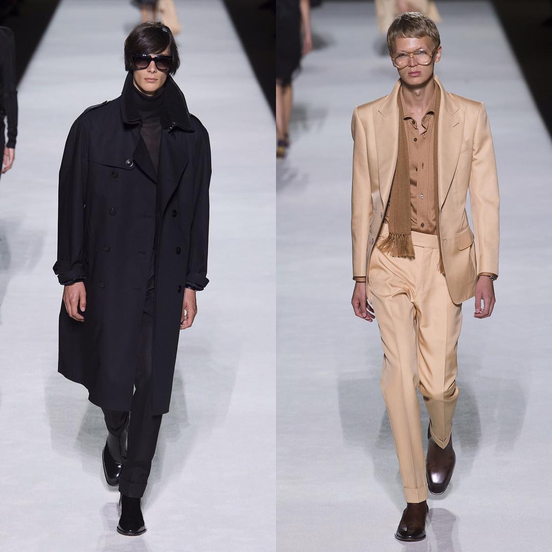 Anton J (@antonjaeger) and Jonas G (@jonasgloeer) for Tom Ford SS19. Casting by Adam Hindle.