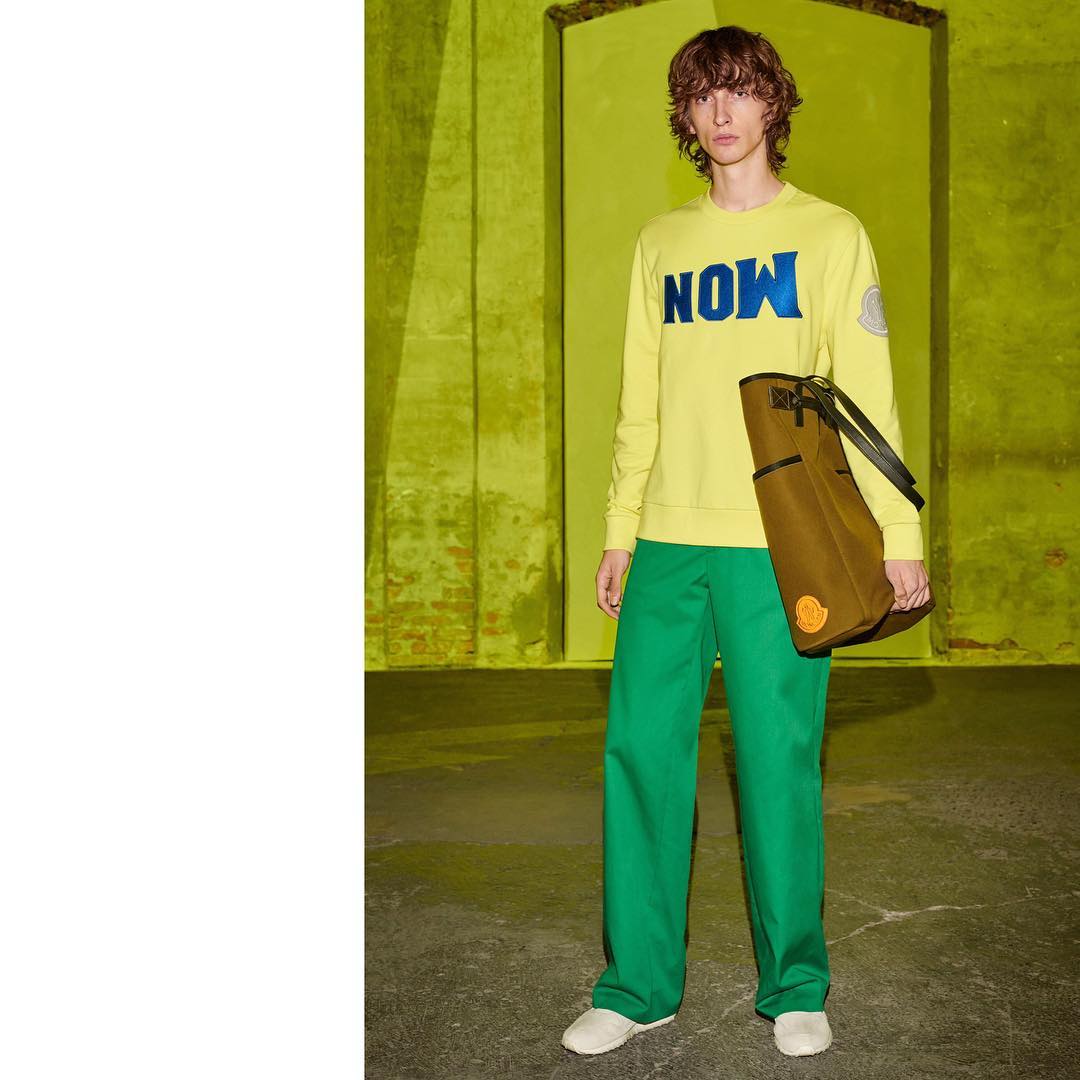 Benno (@bennobulang) for Moncler 1952 SS19. Photography by Christian MacDonald, styling by Karl Templer, hair by Martin Cullen, make-up by Ariel Yeh and casting by Piergiorgio Del Moro.