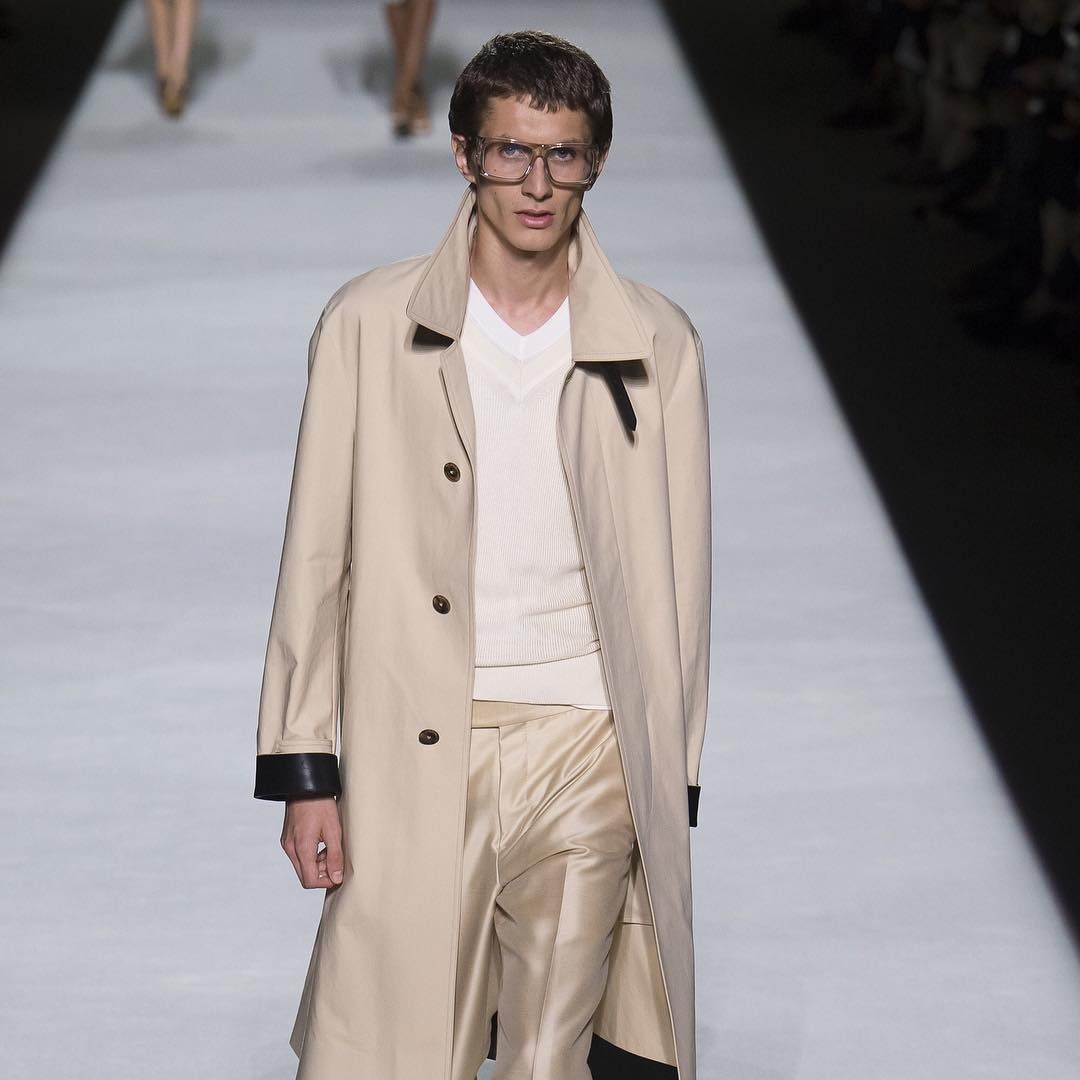 Henry (@henrykitcher) for Tom Ford SS19. Casting by Adam Hindle.