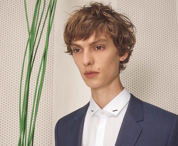 Leon D (@leondame) for HUGO AW18 Bits and Bytes. Photography by Casper Sejersen, styling by Delphine Danhier, hair by Vi Sapyyapy, make-up by Vicky Hof and casting by Stephan Dimu.