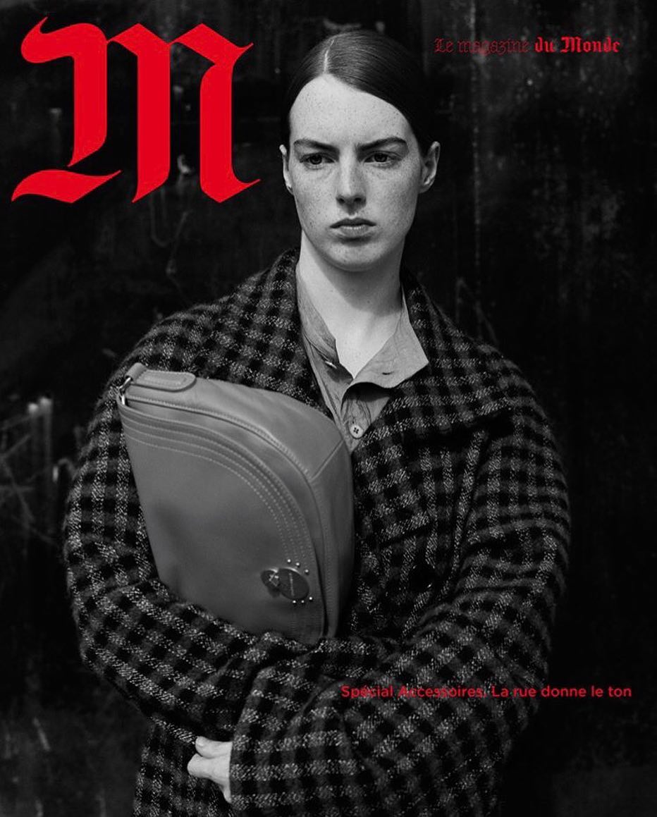 Anna P (@a__pye) for M Le magazine du Monde. Photography by Jack Davison, styling by Jane How, hair by Eugene Souleiman, make-up by Lauren Parsons and casting by Holly Cullen.