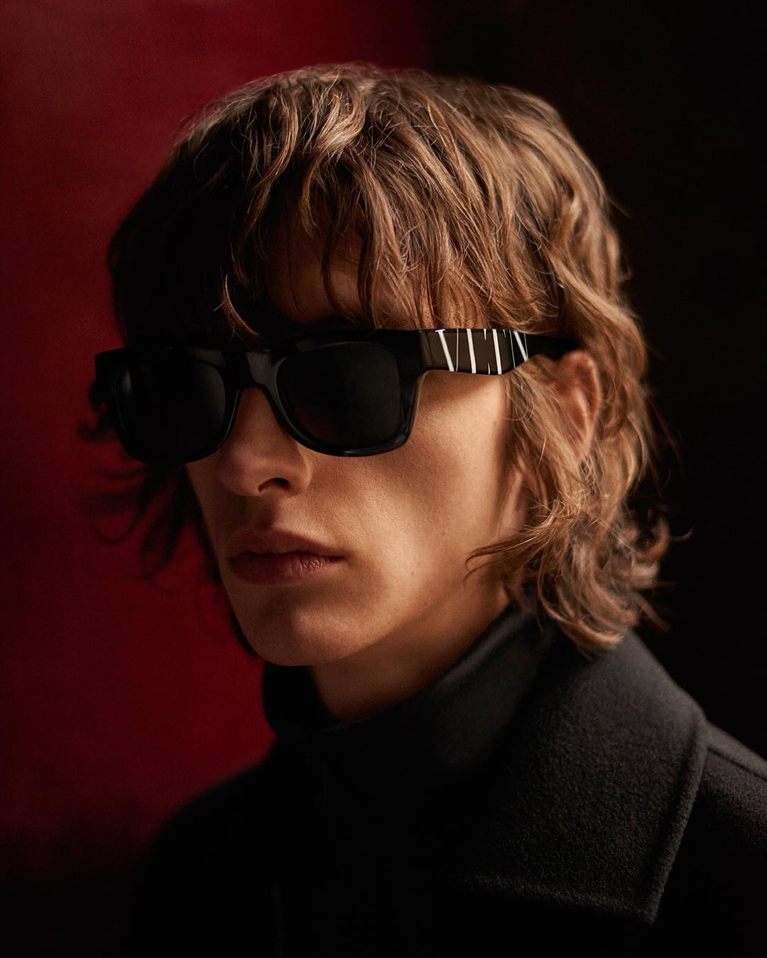 Benno (@bennobulang) for Valentino Eyewear AW18. Photography by Paolo Di Lucente, hair by Alessandro Rebecchi and make-up by Arianna Campa.