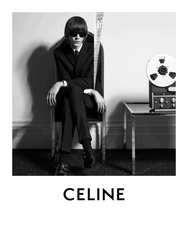 Jakob E (@jakob_eilinghoff) and Andreas G for Celine's SS19 campaign. Photography by Hedi Slimane, hair by Esther Langham, make-up by Aaron de Mey and casting by Natalie Hazzout.