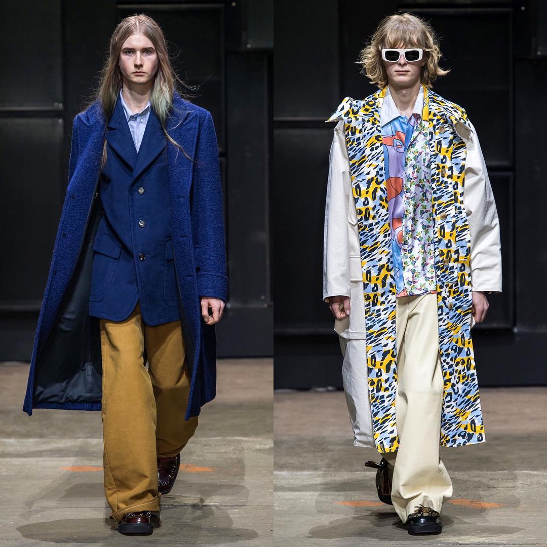 Mads (@mteglers) and Florian W for Marni AW19. Styling by Michele Rafferty, hair by Duffy and casting by Walter Pearce and Rachel Chandler.