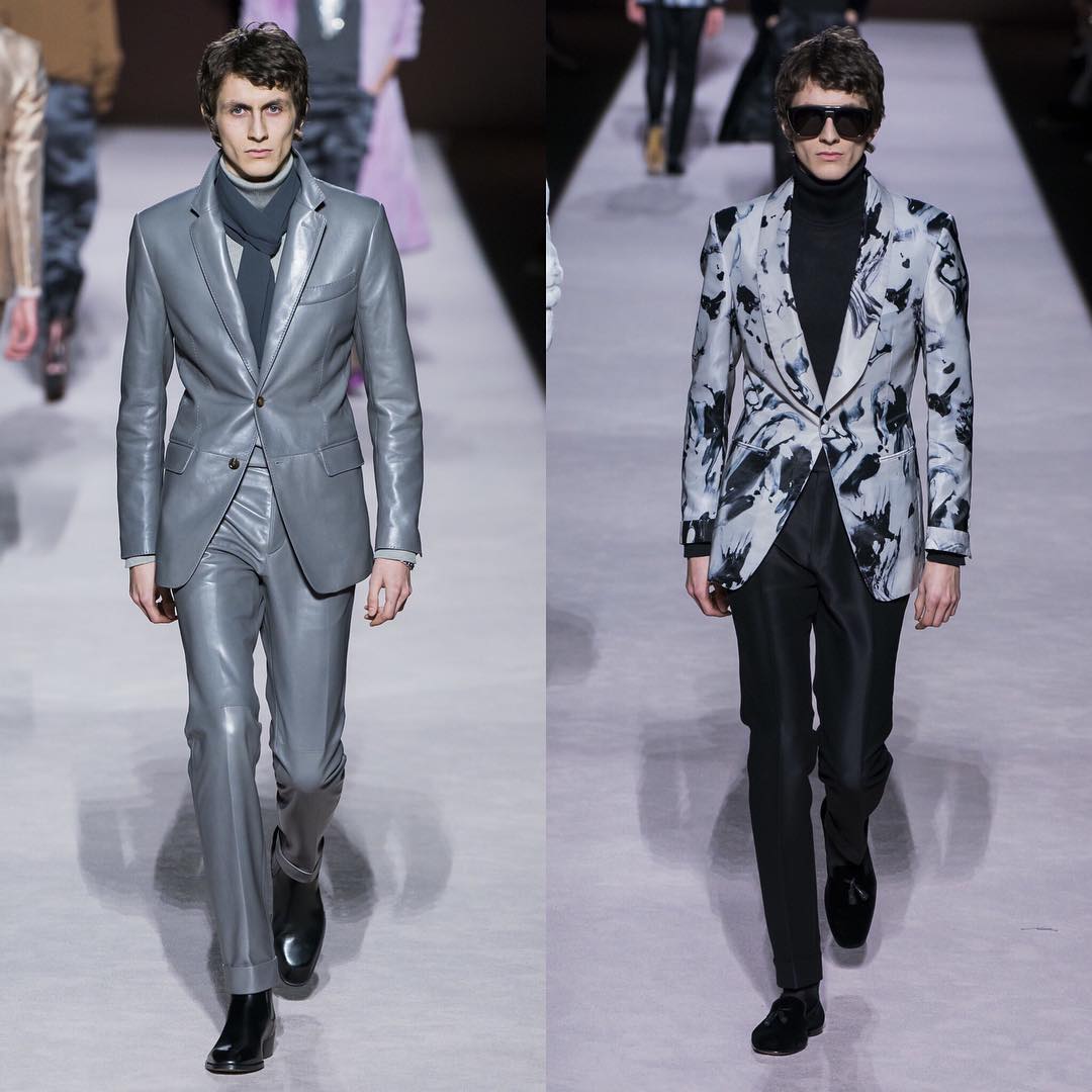 Henry (@henrykitcher) for Tom Ford AW19. Hair by Orlando Pita, makeup by Diane Kendal and casting by Adam Hindle.