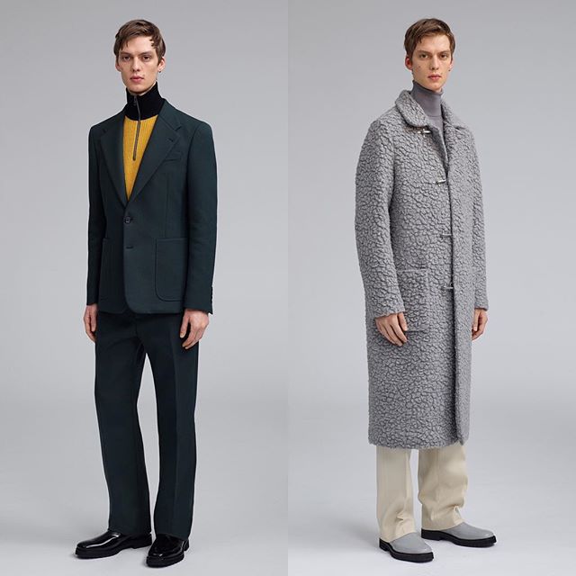 Leon D (@leondame) for Fay AW19. Photography by Driu & Tiago, styling by Hannes Hetta, hair by Mari Ohashi, makeup by Karin Westerlund and casting by Rene de Bathory.