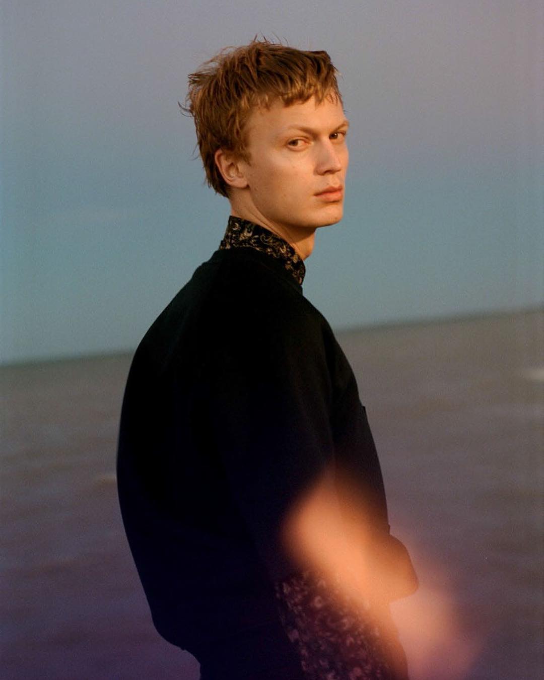 Jonas G (@jonasgloeer) for Replica Man. Photography by Mel Bles, styling by Sasha Kelly, hair by Shingo Shibata and casting by Nicola Kast.
