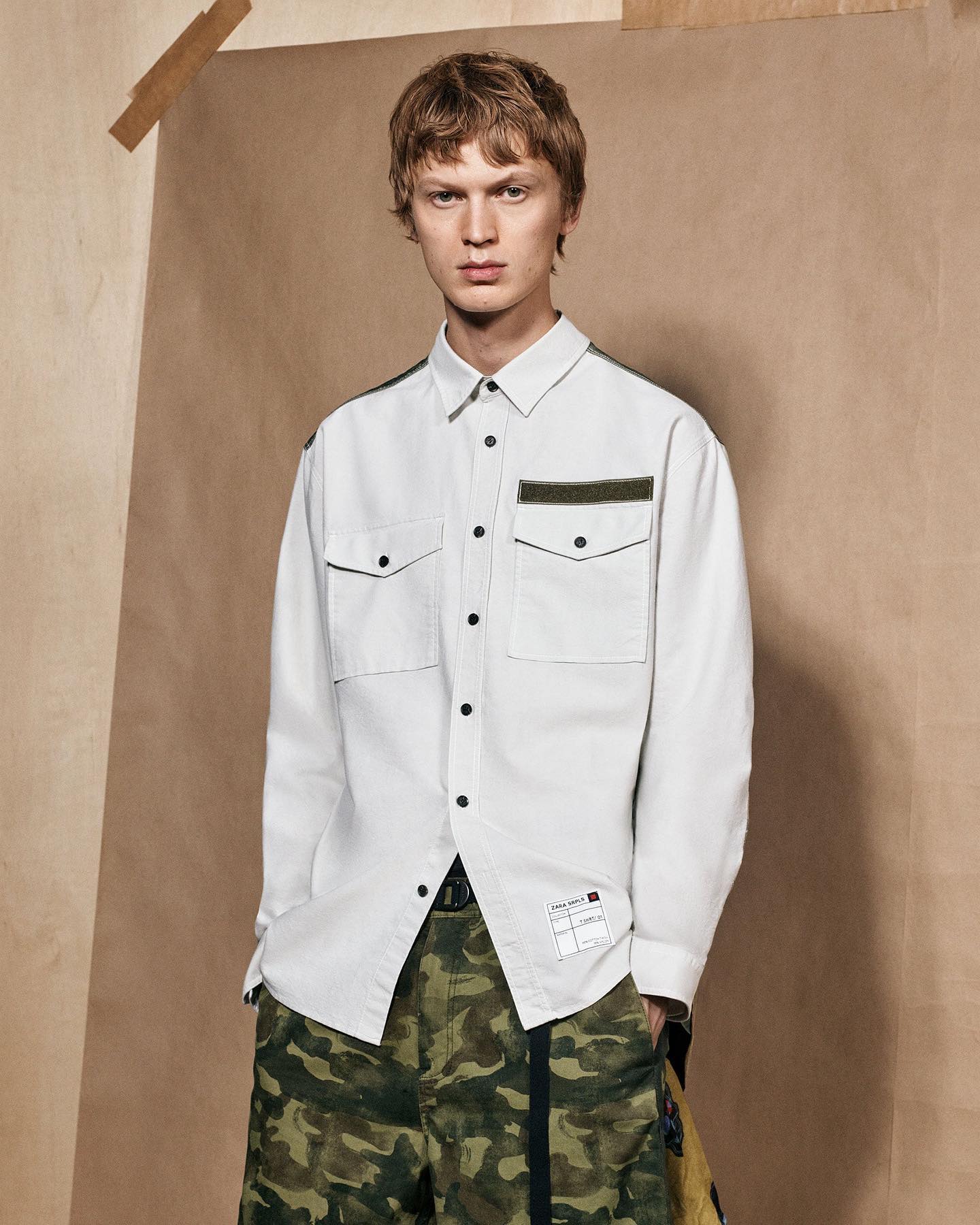 Jonas G (@jonasgloeer) for Zara SRPLS CLLCTN 02. Photography by Craig McDean, styling by Karl Templer, hair by Paul Hanlon, makeup by Mark Carrasquillo and casting by Michelle Lee.