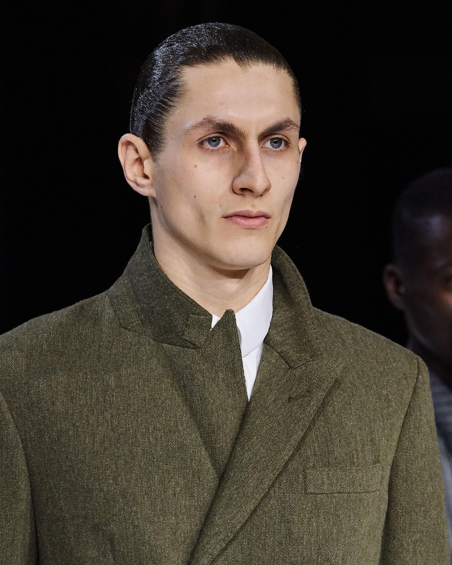 Henry (@henrykitcher) for Haider Ackermann AW20. Hair by Duffy, makeup by Lynsey Alexander and casting by Alexandra Sandberg.